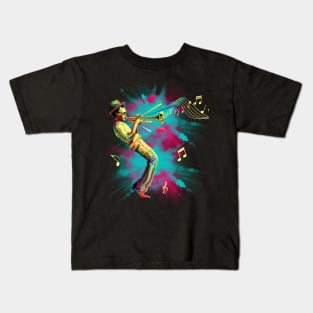 Jazz man Kids T-Shirt